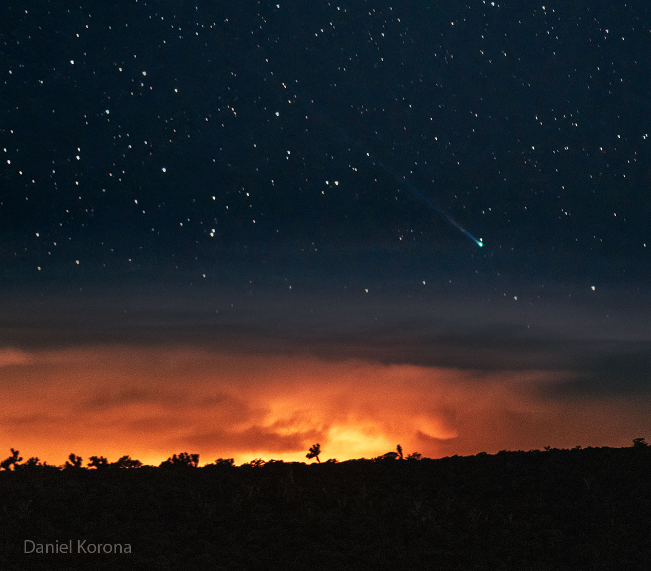 APOD: 2025 September 16 – New Comet SWAN25B over Mexico