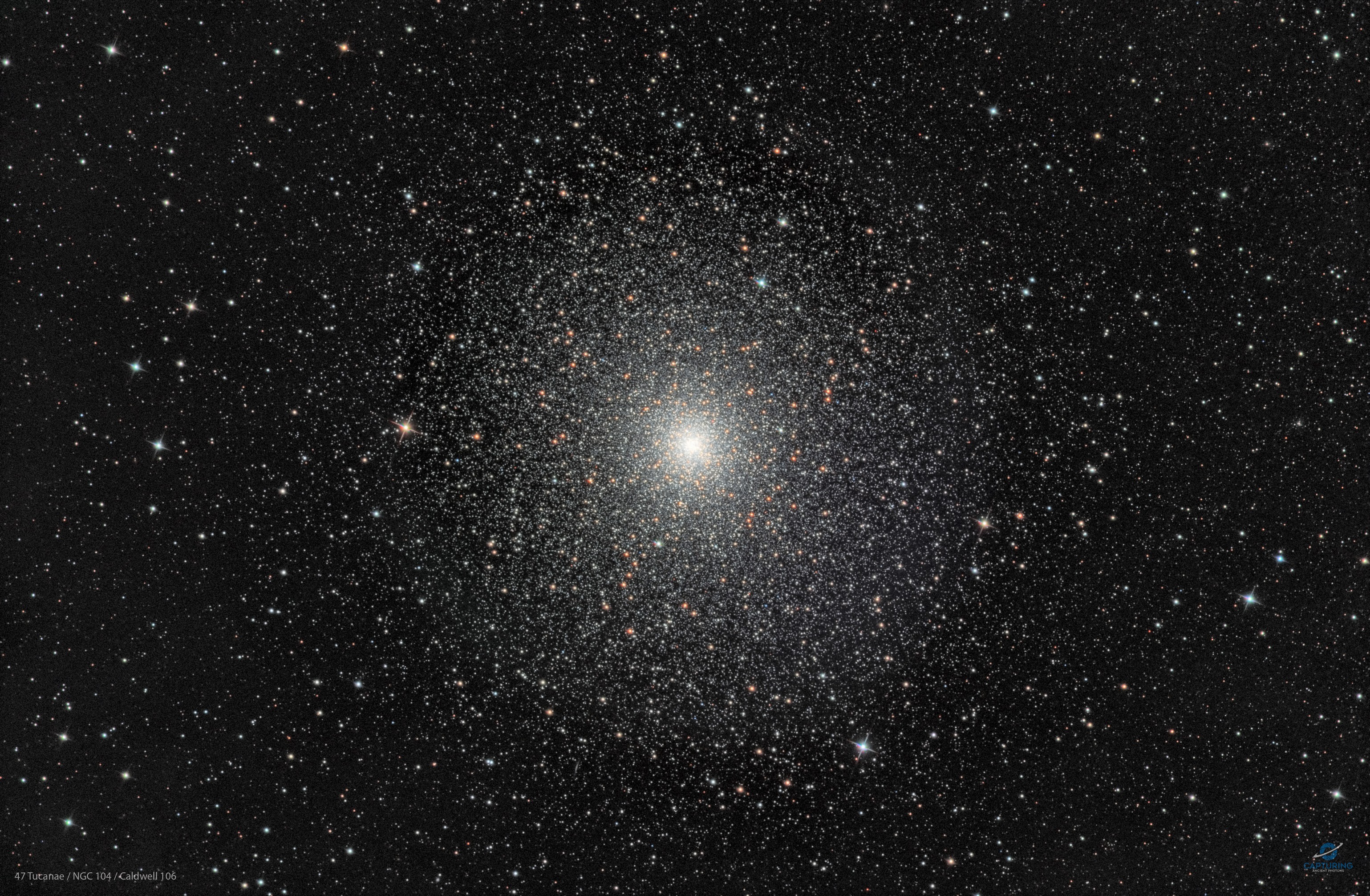 APOD: 2025 September 5 – 47 Tucanae: Globular Star Cluster