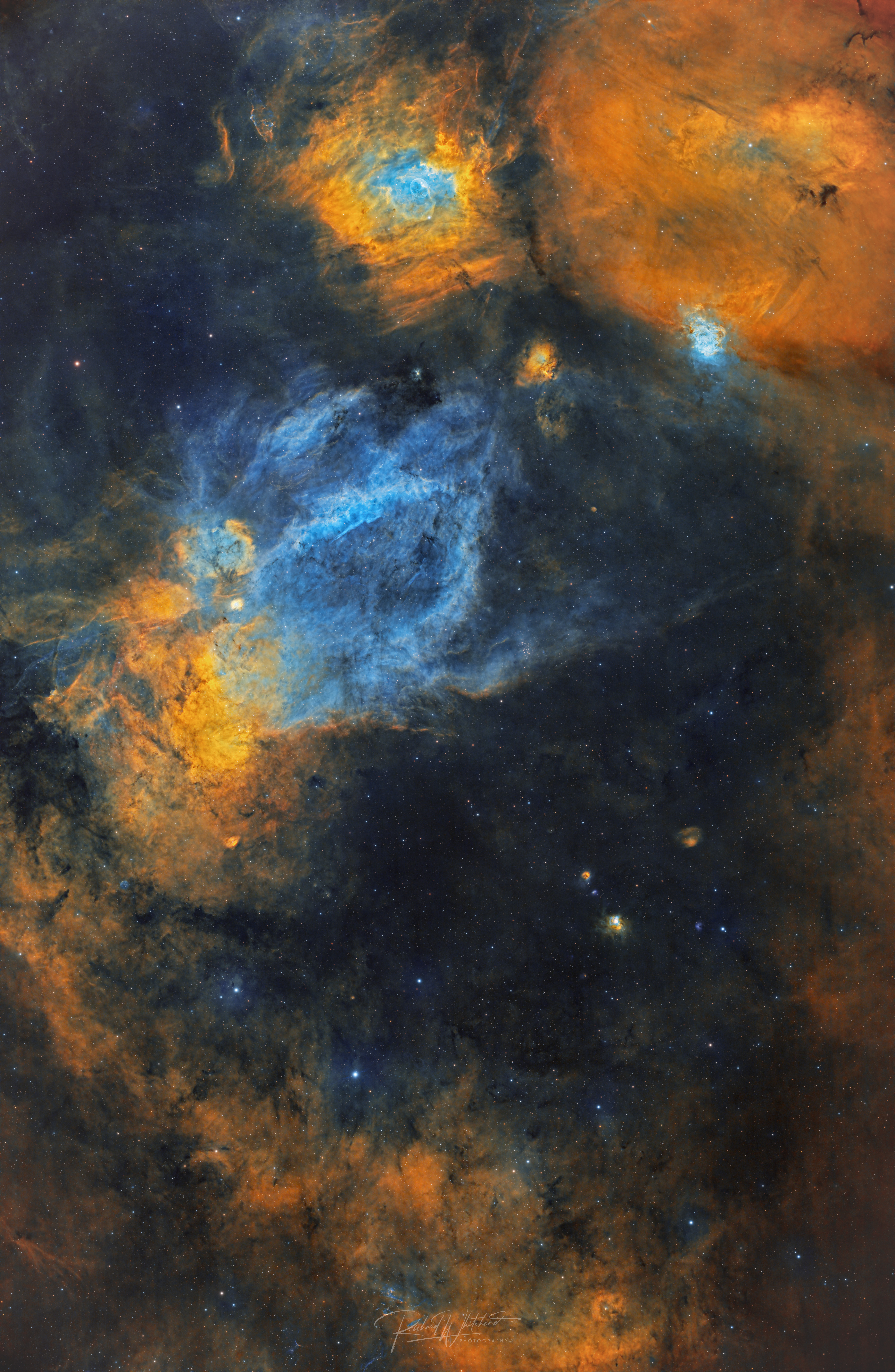 APOD: 2026 April 01 – The Claw and Bubble Nebulae