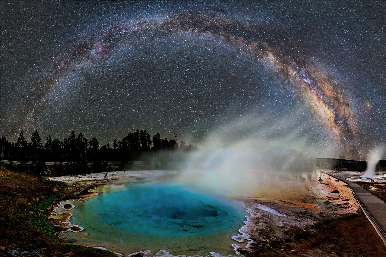 APOD: 2026 August 16 – Milky Way over Yellowstone
