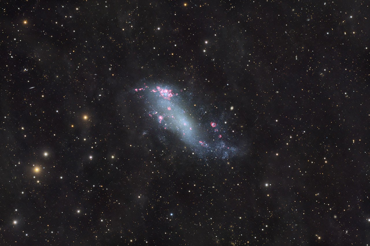APOD: 2026 February 19 - IC 2574: Coddington's Nebula - NASA Science