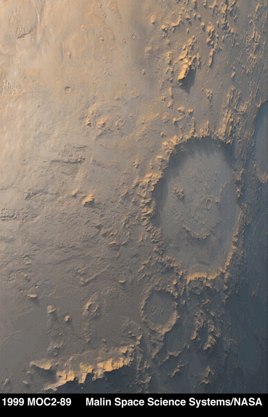 Galle: Happy Face Crater on Mars — APOD for 2026-02-01