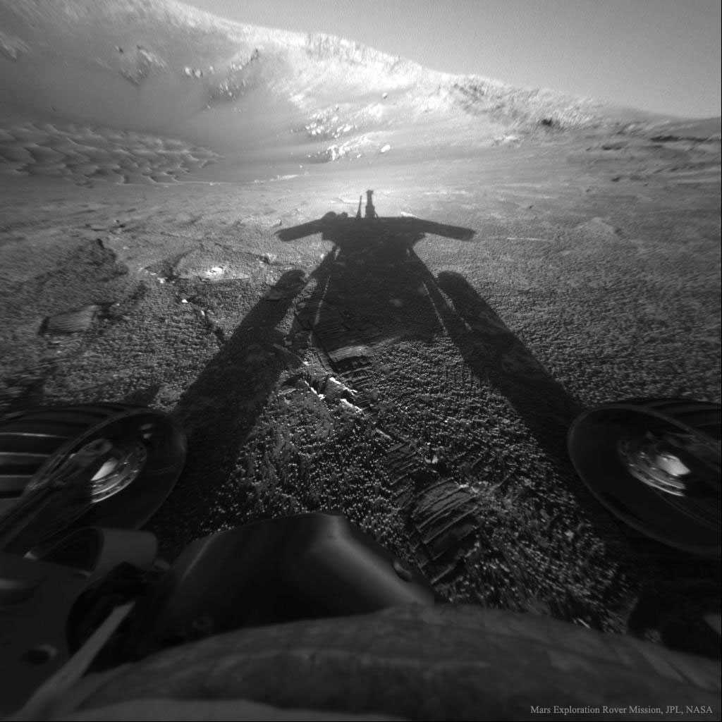 APOD: 2026 February 22 – Shadow of a Martian Robot