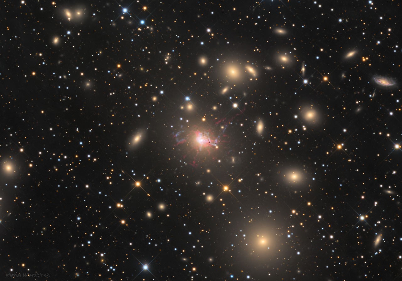 NGC 1275 in the Perseus Cluster — APOD for 2026-02-05