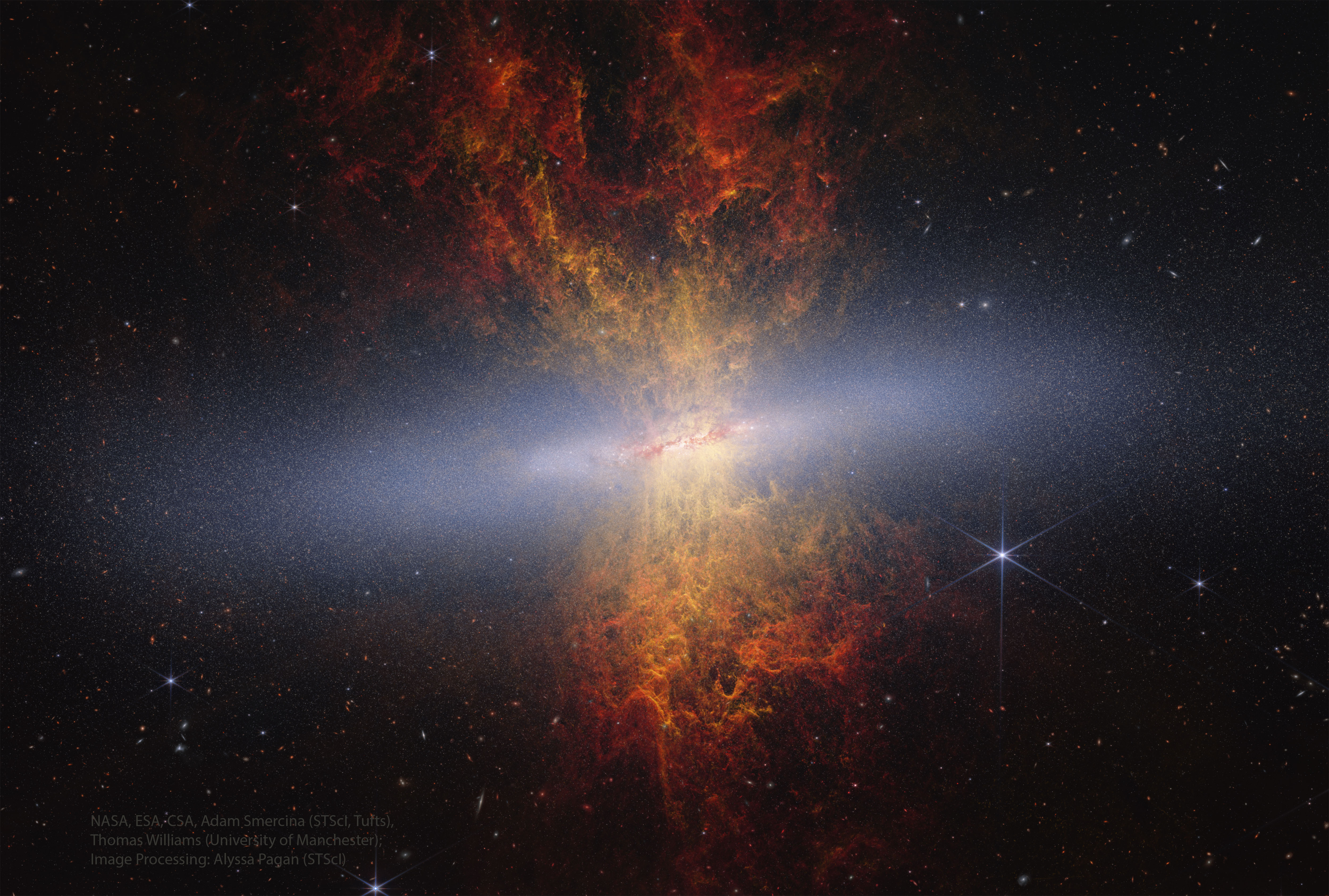 APOD: 2026 June 29 – M82: Galaxy with a Supergalactic Wind