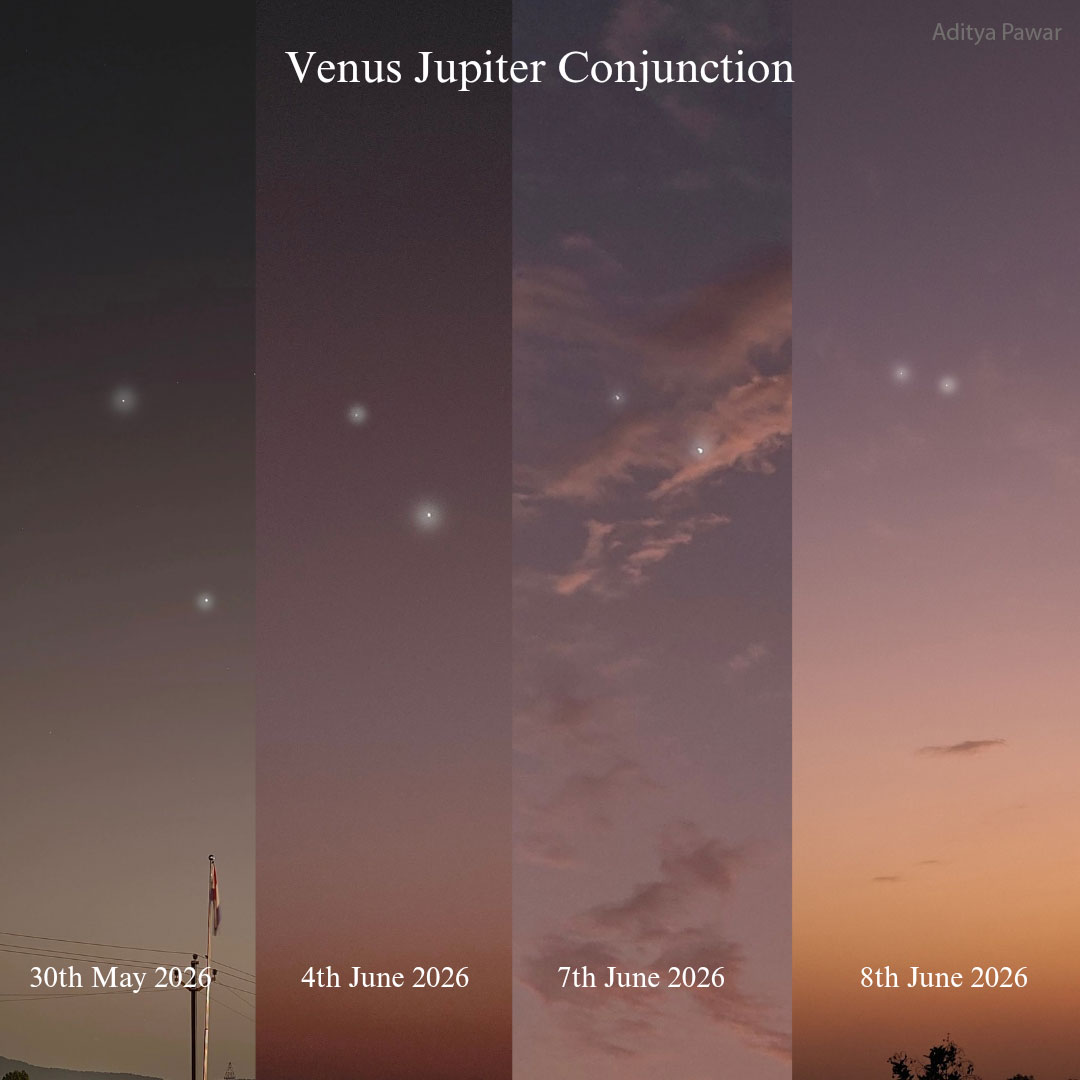 APOD: 2026 June 14 – 10 Days of Venus and Jupiter