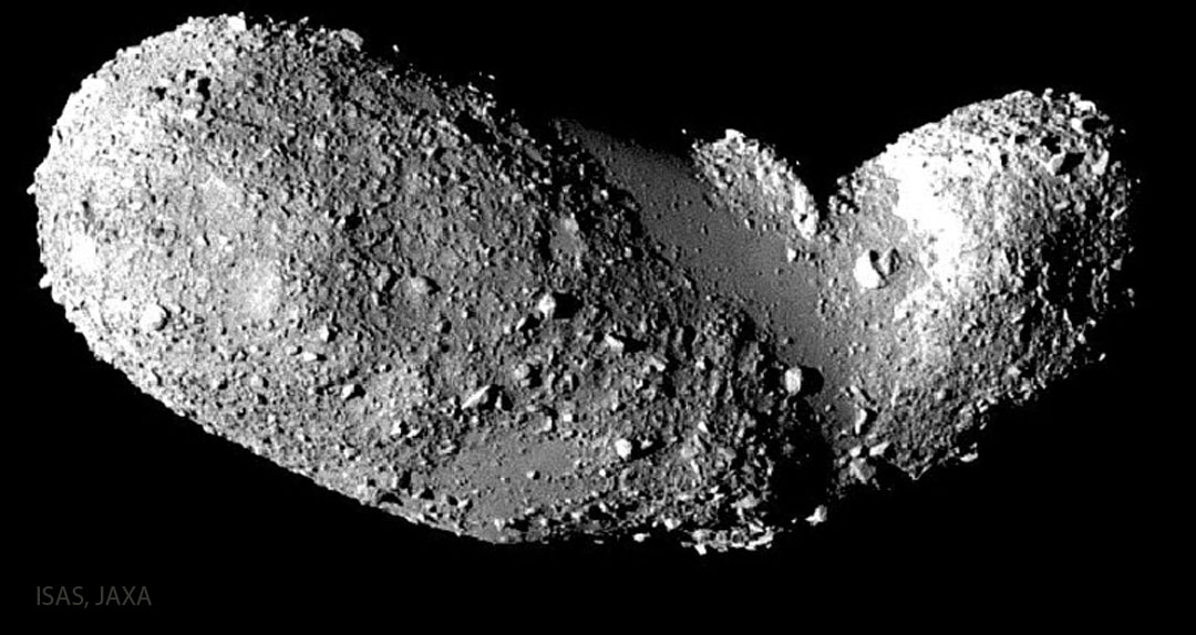 APOD: 2026 June 30 – Unusually Smooth Sections of Asteroid Itokawa