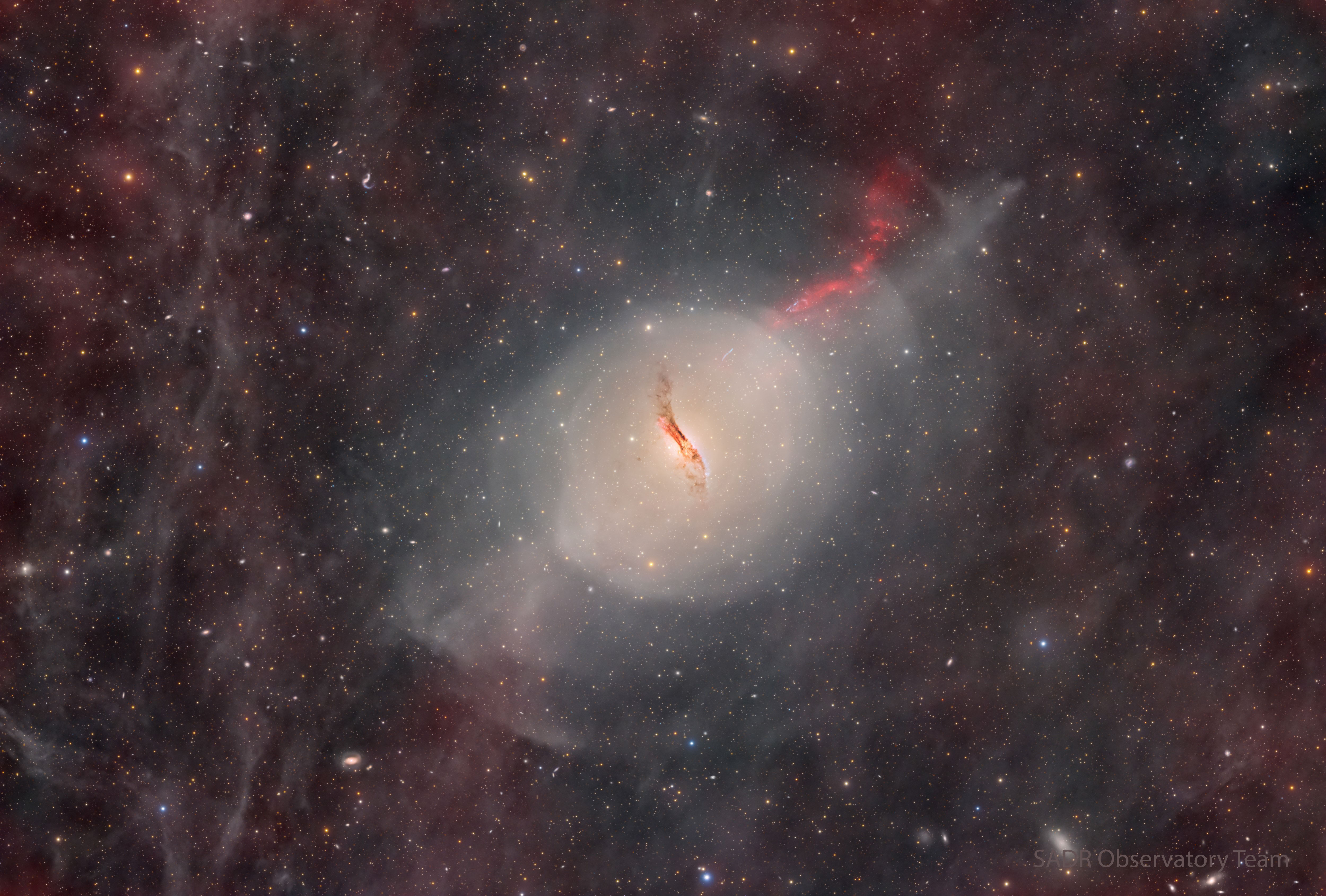 APOD: 2026 March 30 – Peculiar Elliptical Galaxy Centaurus A