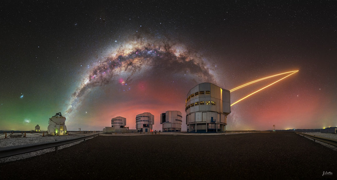 APOD: 2026 March 10 – Sky Glows over Paranal Observatory