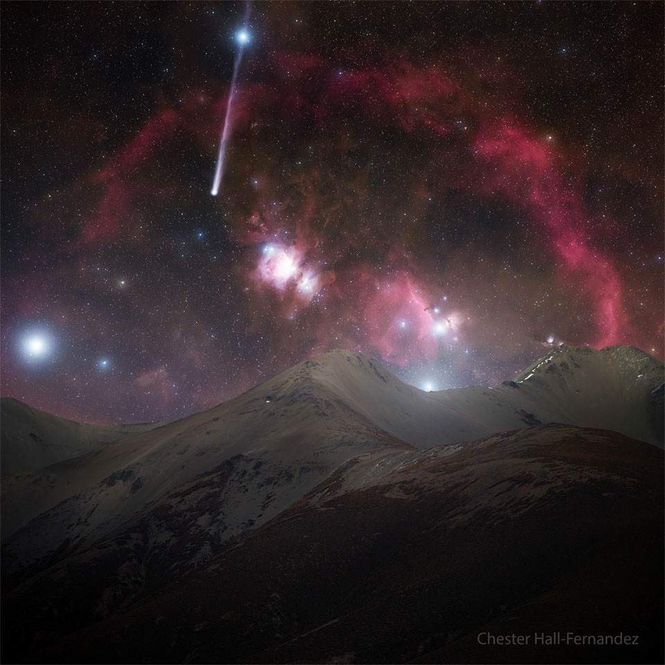 R3 PanSTARRS: An Orion Comet — APOD for 2026-05-15