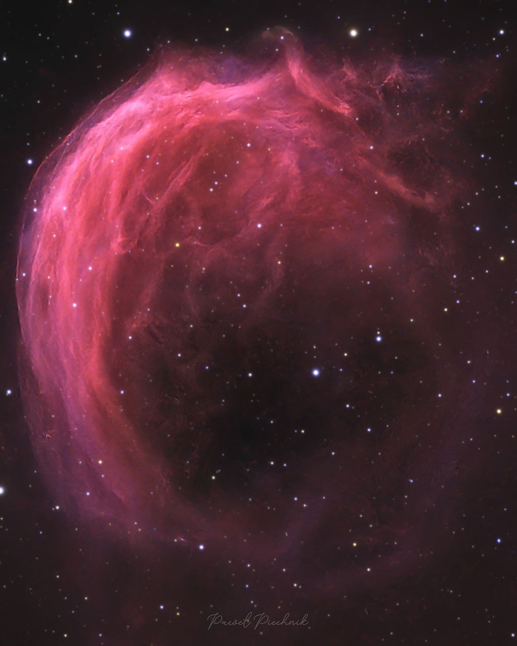 APOD: 2026 September 29 – Sh2-188: The Shrimp Nebula