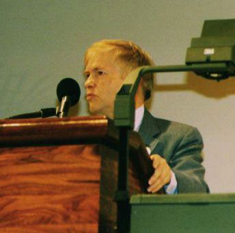 Owen Gingerich delivers his "Curtain Raiser in Four Acts with Four Morals."