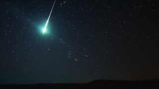 Bright meteors light up the night sky each spring—and scientists aren't sure why.