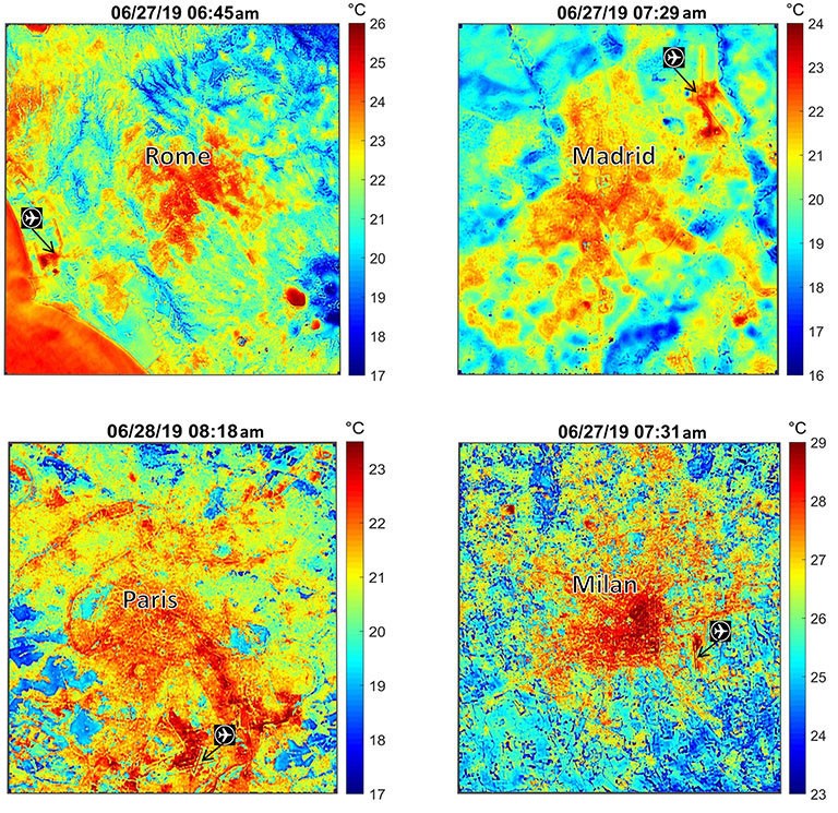 NASA's ECOSTRESS Maps European Heat Wave from Space - NASA Science