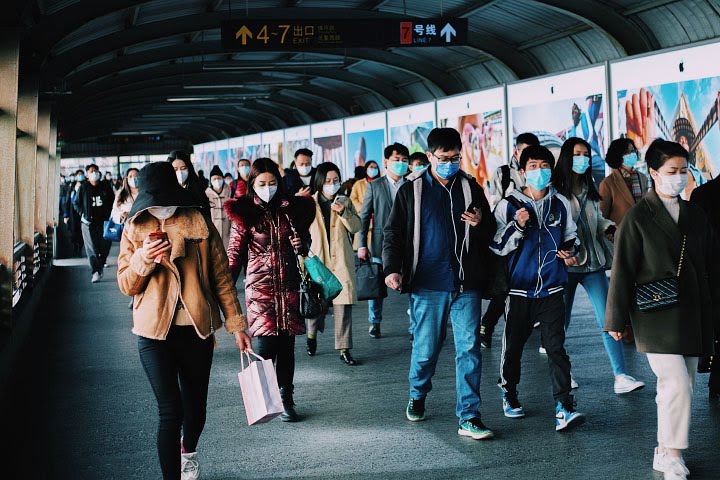 People wear masks to prevent the spread of disease