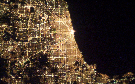 Photgraph of Chicago at Night