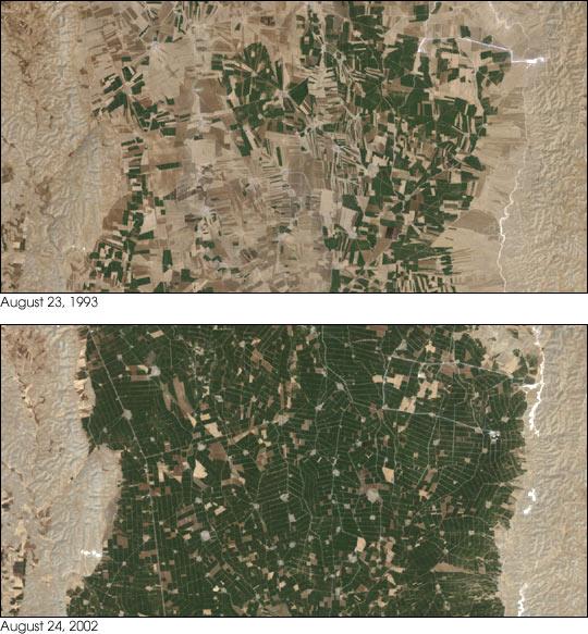 High-resolution satellite images of the Harran Plains