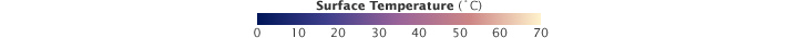 Pacific Northwest temperature palette.