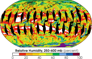 Map of Relative Humidity