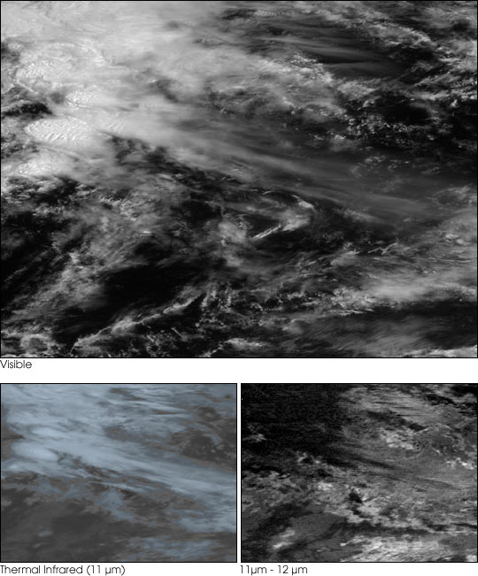 Geostationary Images of Tropical Thunderstorms