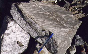 Photograph of Striations