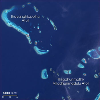 Overview of Atolls from Landsat