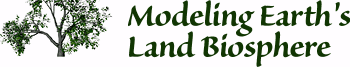 Modeling Earth's Land Biosphere