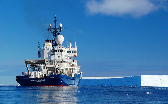 Photograph of the Research Ship Roger Revelle