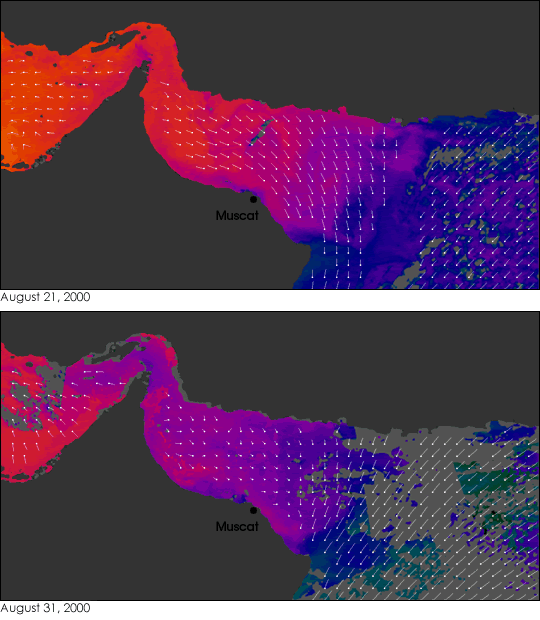 False color map comparison