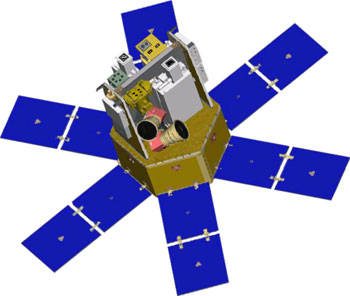 Artist's Conception of the SORCE Satellite