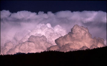 Photograph of Building Cumulus Clouds