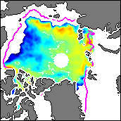 Arctic sea ice melt