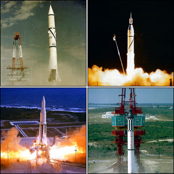 Photographs of Rocket Launches