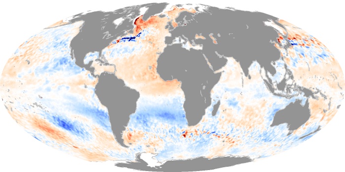 Global Map Sea Surface Temperature Anomaly Image 21