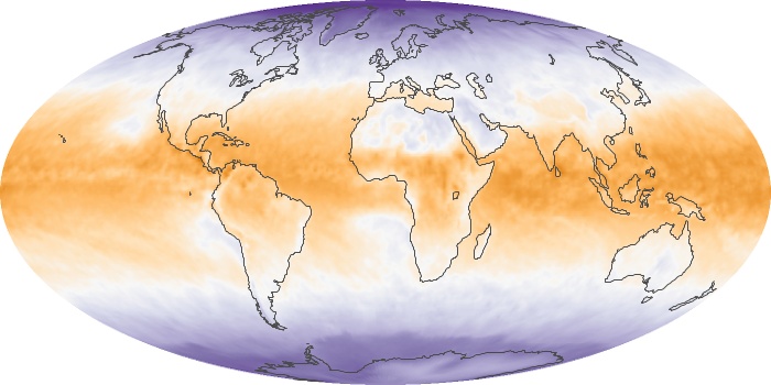 Global Map Net Radiation Image 3