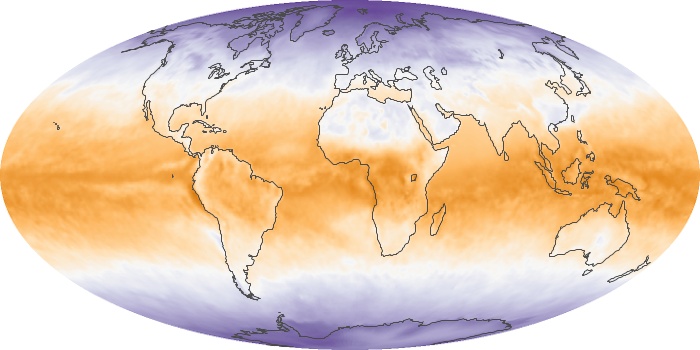 Global Map Net Radiation Image 33