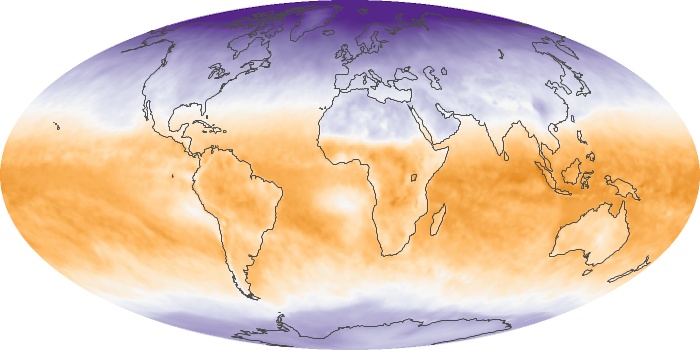 Global Map Net Radiation Image 40