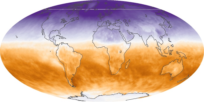 Global Map Net Radiation Image 42