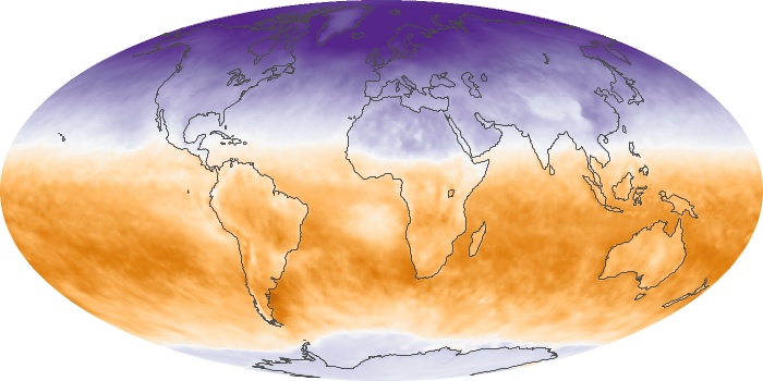 Global Map Net Radiation Image 113