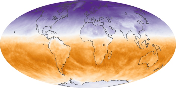 Global Map Net Radiation Image 115