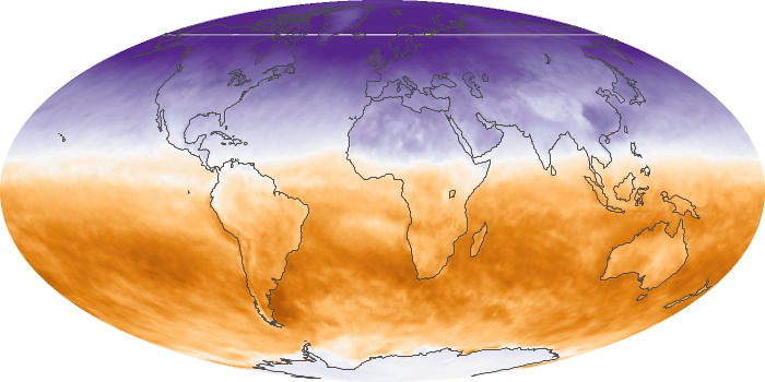 Global Map Net Radiation Image 150