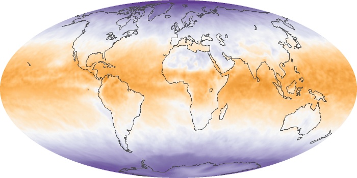Global Map Net Radiation Image 159