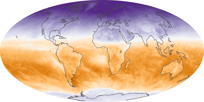 Global Map Net Radiation Image 173