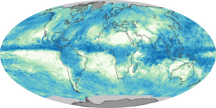 Global Map Total Rainfall Image 101