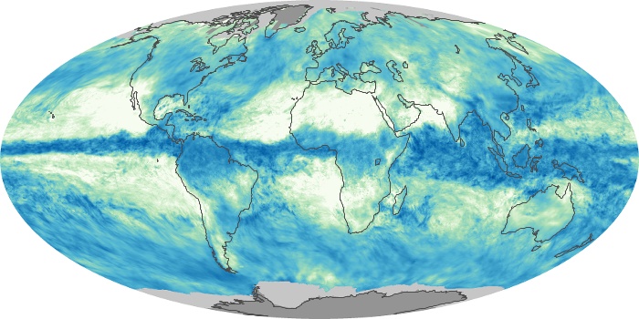Global Map Total Rainfall Image 120