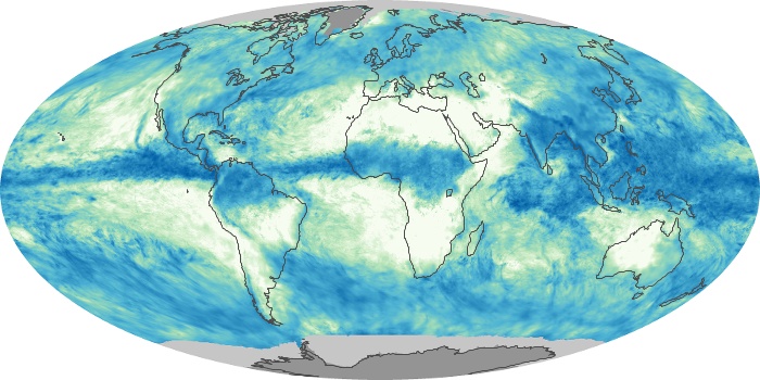 Global Map Total Rainfall Image 146