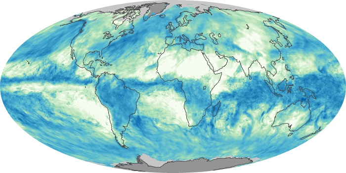 Global Map Total Rainfall Image 177
