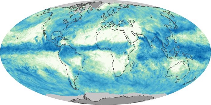Global Map Total Rainfall Image 181
