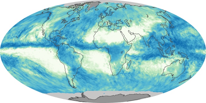 Global Map Total Rainfall Image 209