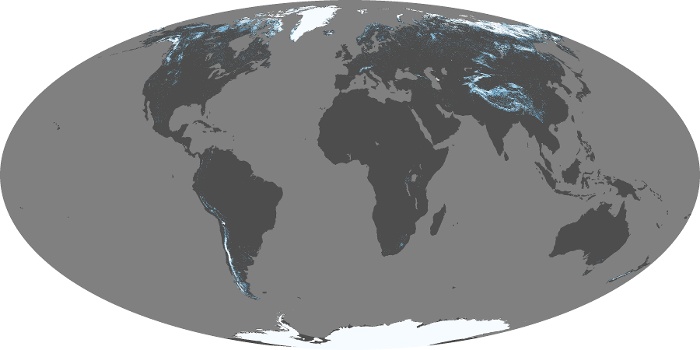 Global Map Snow Cover Image 19